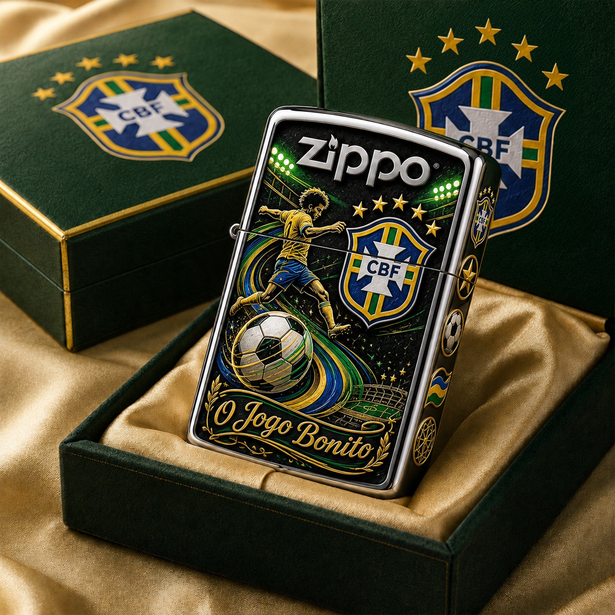 Premium BRZ Zippo Lighter TNSM